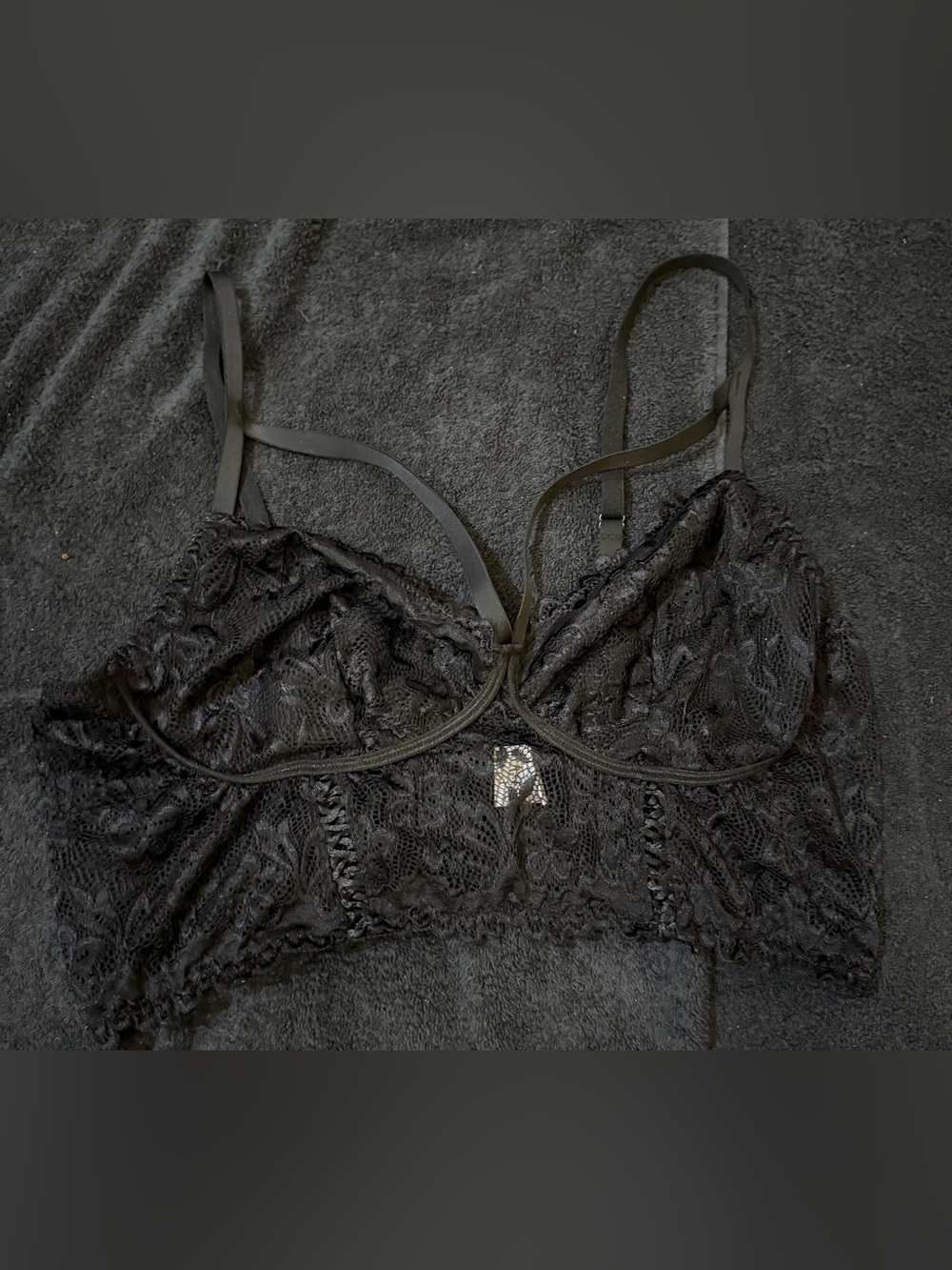 Black Lace Bralette – Women Intimates